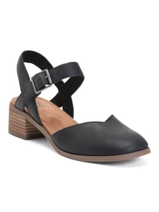 Toms Shoes - TOMS Leather Jaclyn Dress Casual Sandals